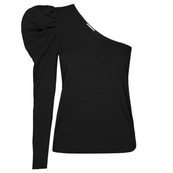 Nation LTD Sabrina One Shoulder Party Top - Picture 14 of 14